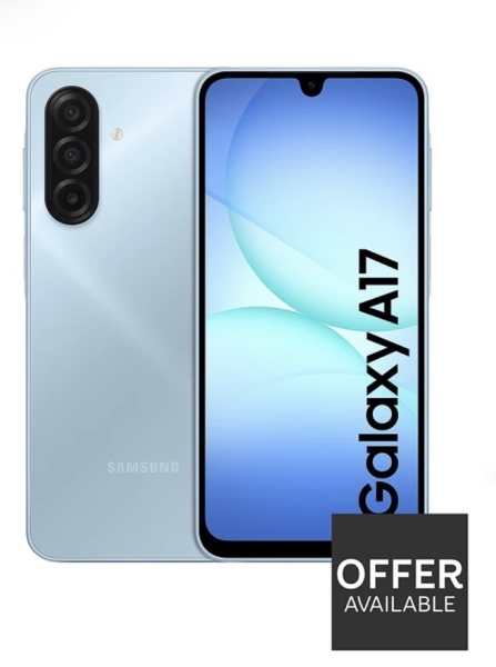Samsung Galaxy A17 5G Smartphone 128GB entsperrt Dual-SIM-frei grau