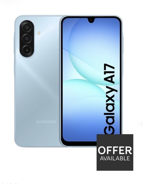 Samsung Galaxy A17 5G Smartphone 128GB entsperrt Dual-SIM-frei schwarz