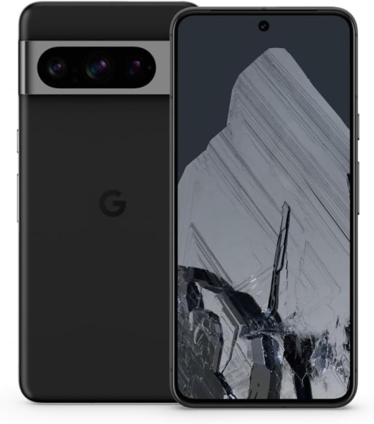 Google Pixel 8 Pro 128GB schwarz entsperrt Android 5G Smartphone 6,7 Zoll Display