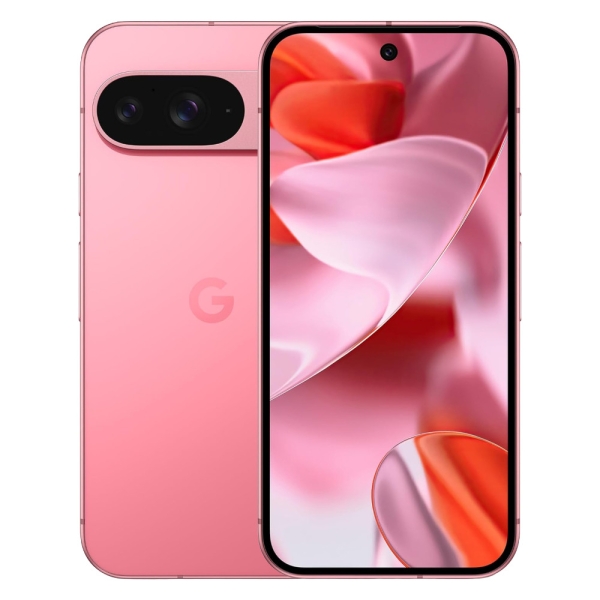 Google Pixel 9 128GB Peony Fairer Zustand entsperrt Android Smartphone