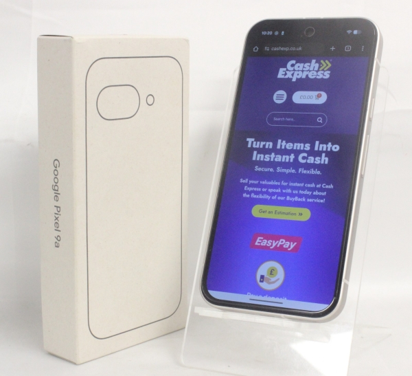 Google Pixel 9a 128GB Smartphone – Porcelain White – BH 97% (B+)