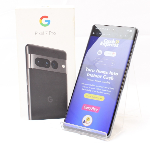 Google Pixel 7 Pro 128GB schwarz Smartphone Netzwerk entsperrt – OVP (B)