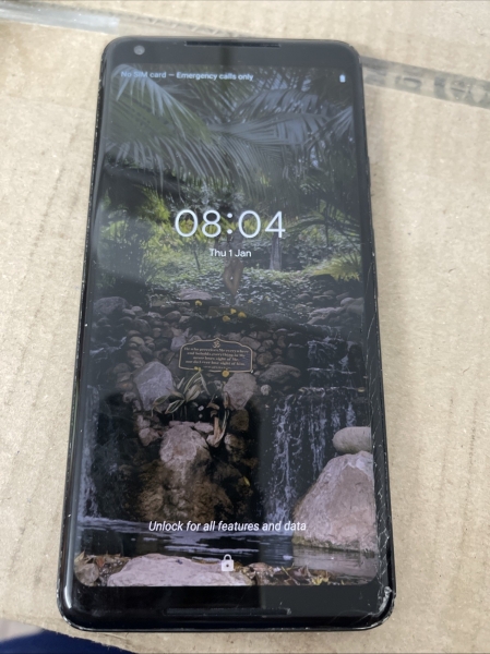 Google Pixel 2XL 64GB – Entsperrt – Schwarz – Funktioniert