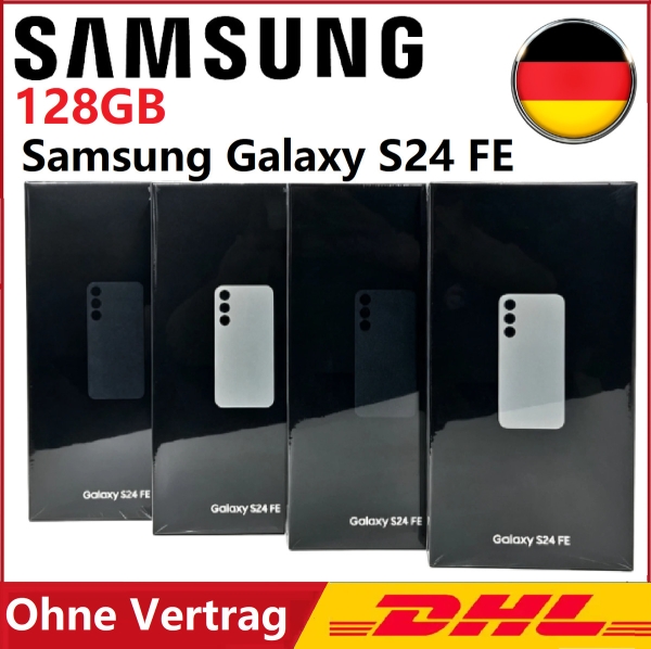 Neu Samsung Galaxy S24 FE (5G) 128GB+8GB SM-S721U Smartphone Ohne Vertrag Handys