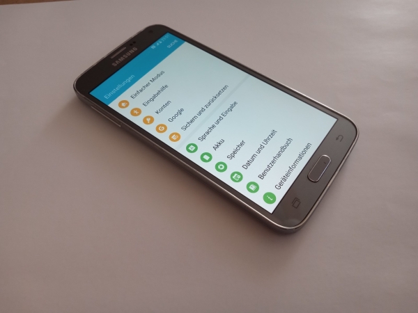 SAMSUNG GALAXY S5 NEO SILBER TOP OHNE SIMLOCK OHNE VERTRAG ANDROID SMARTPHONE