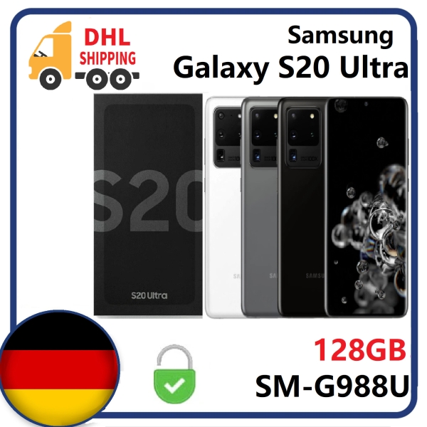 Neu Samsung Galaxy S20 Ultra 5G G988U 12GB+128GB Smartphone Ohne Vertrag Handys
