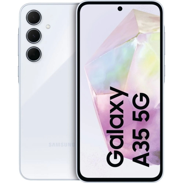 Samsung Galaxy A35 5G 128 GB Awesome Iceblue Dual SIM Smartphone Handy