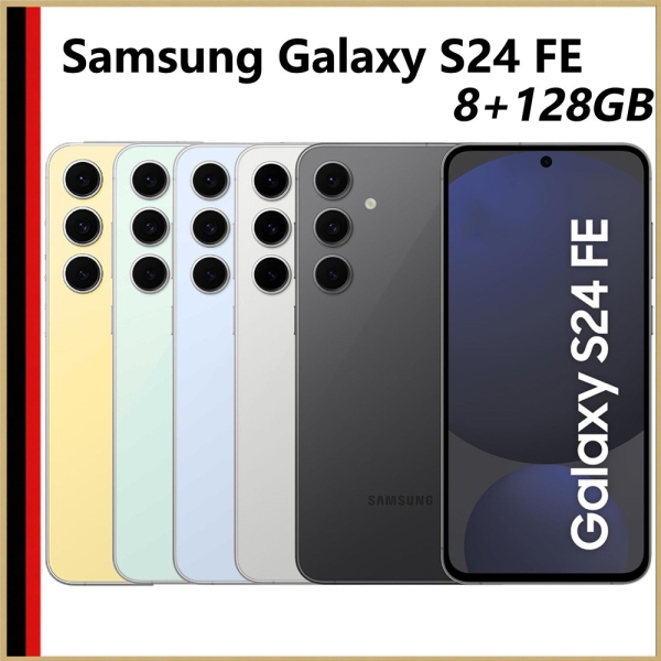 Neu Samsung Galaxy S24 FE (5G) SM-S721U 128GB+8GB Ohne Vertrag Smartphone Handys