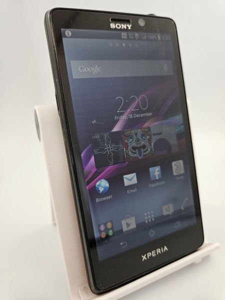 Sony Xperia T schwarz entsperrt 16GB 1GB RAM 4,55″ Android Smartphone