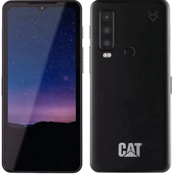 Smartphone Caterpillar CAT S75 6+128GB Robustes Wasserdichtes Satellit Schwarz