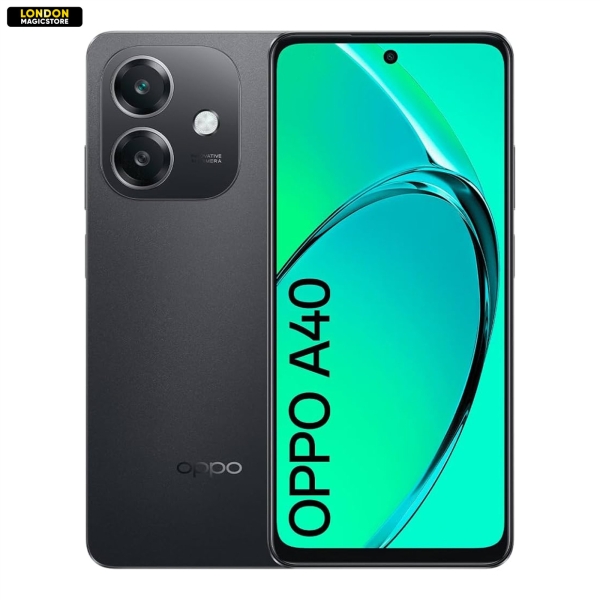 Oppo A40 CPH2669 Sparkle Black 128GB Dual Sim entsperrt 4G Smartphone