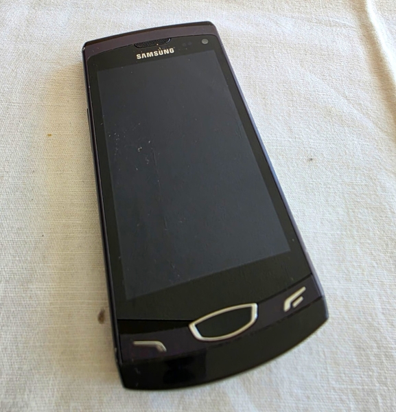 Samsung Wave II 2 GB Schwarz Bar-Handy/Smartphone klassisches Tasten-Design