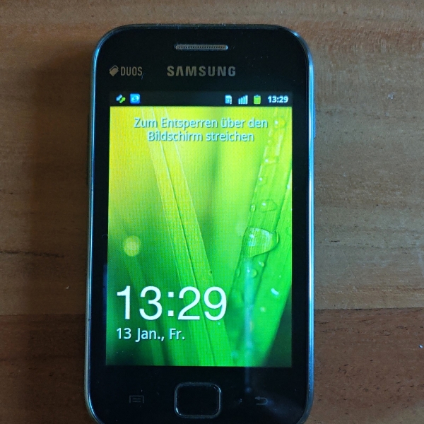 Samsung Galaxy Ace DUOS Smartphone Handy 4 GB Speicher in Schwarz