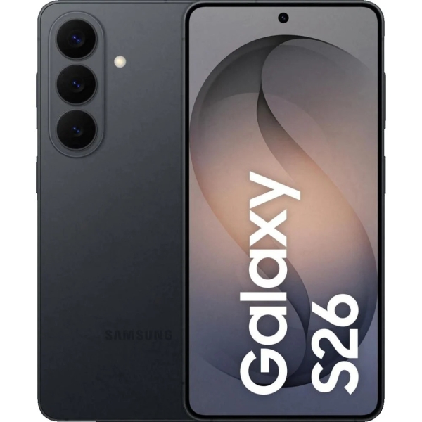 Samsung Galaxy S26 256 GB Black Dual SIM Smartphone Handy Mobiltelefon