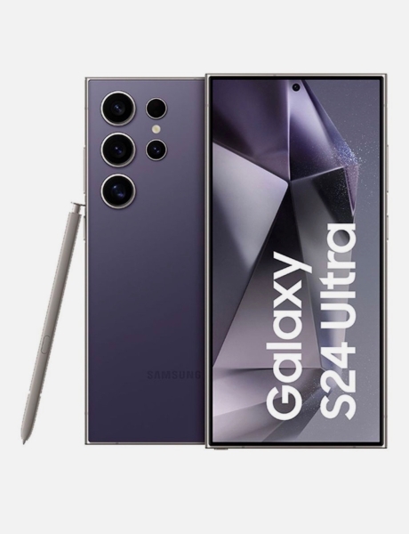 Samsung Galaxy S24 Ultra 256 GB Violett (S928B) Dual-SIM Android Smartphone