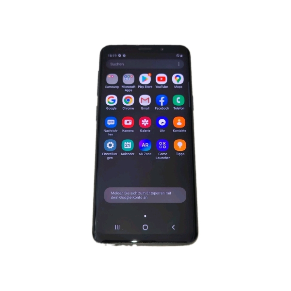 Smartphone Samsung Galaxy S9 SM-G960F stahlgrau 64Gb TOP #7708