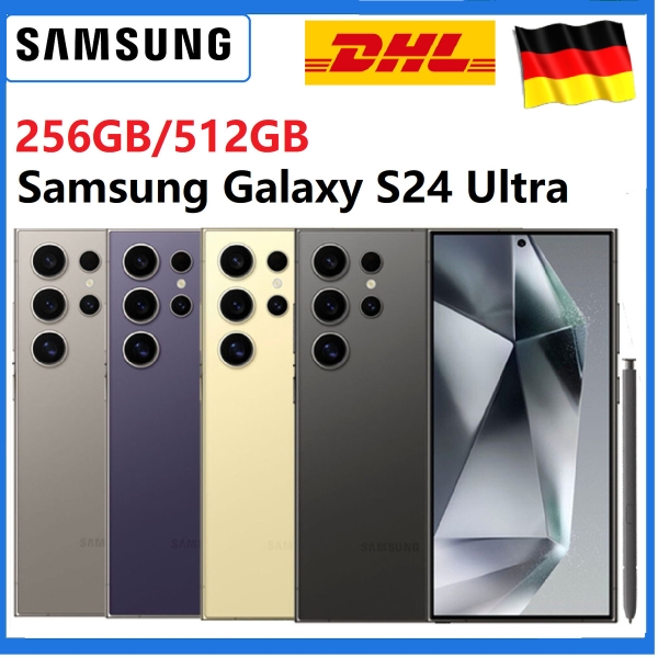 Neu Samsung Galaxy S24 Ultra (5G) SM-S928U 256GB Ohne Vertrag Smartphone Handys