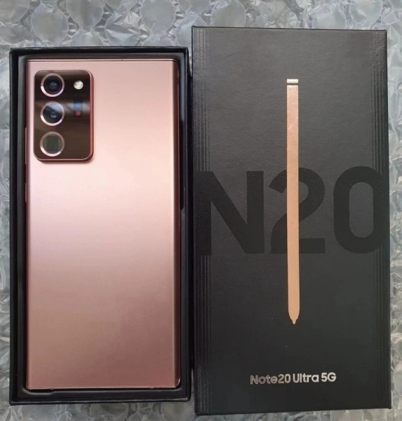 Neu Samsung Galaxy Note 20 Ultra (5G) 128GB Smartphone Ohne Vertrag Handys 6,9“