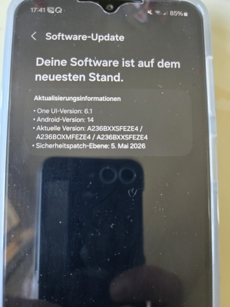 Samsung Galaxy A23 5G 64/4GB Schwarz Dual Sim Android 14 Smartphone A236B/DSN