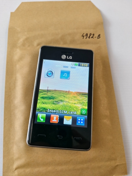 LG T385 Touchscreen Handy, vollständig getestet, entsperrt, Retro Smartphone