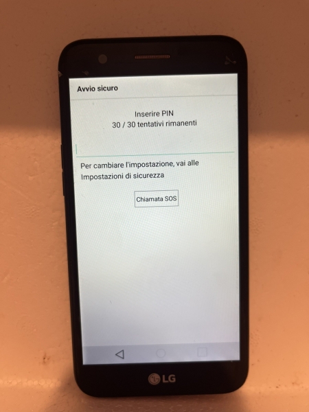 LG K10 2017 schwarz entsperrt 16GB 5,3″ 13MP Android Smartphone Defekt