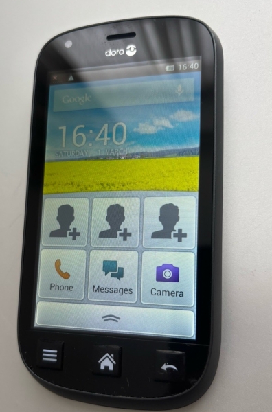 Doro Liberto 810 4GB Smartphone schwarz
