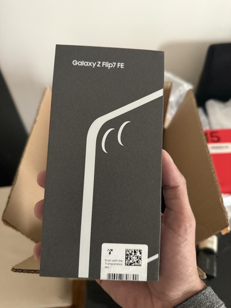 Brandneu Galaxy Z Flip 7 FE 256GB entsperrt Smartphone weiß