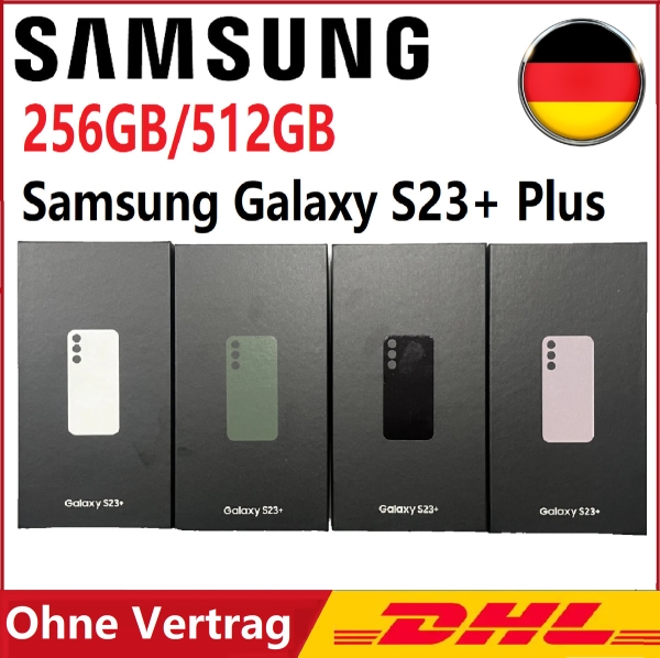 Neu Samsung Galaxy S23+ Plus 5G S916U 256GB/512GB Ohne Vertrag Smartphone Handys