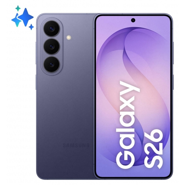 Samsung SM-S942BZVHEUE Galaxy S26 Smartphone Violett