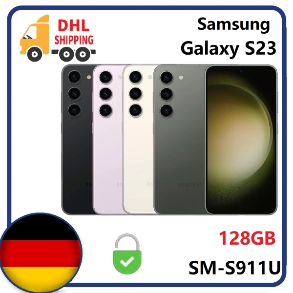 Neu Samsung Galaxy S23 128GB 5G Ohne Vertrag Smartphone Handys Schwarz/Grün/Lila