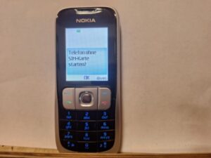 Handy Nokia 2630 schwarz (Ohne Simlock) Smartphone einzelsim