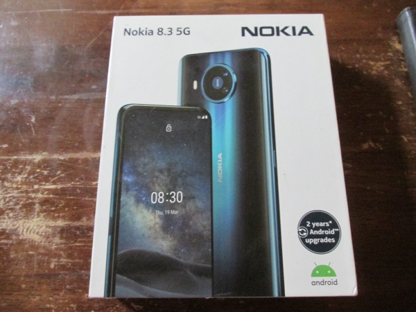 Nokia 8.3 5G Dual-SIM 128 GB blau Smartphone Handy Ohne Vertrag Mobile Android