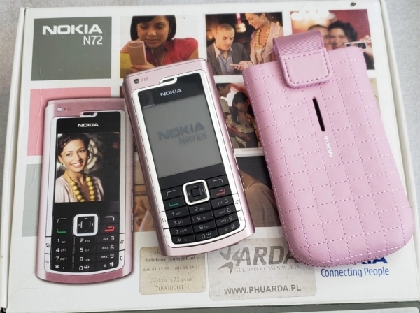 Nokia N72 – (Entsperrt) Smartphone Pink Originalverpackt Selten Top Zustand