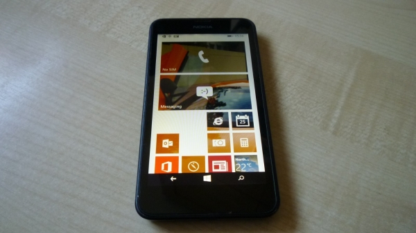 Nokia Lumia 635 schwarz 4,5″ 5MP Windows Smartphone, funktionsfähig, 02 Netzwerk