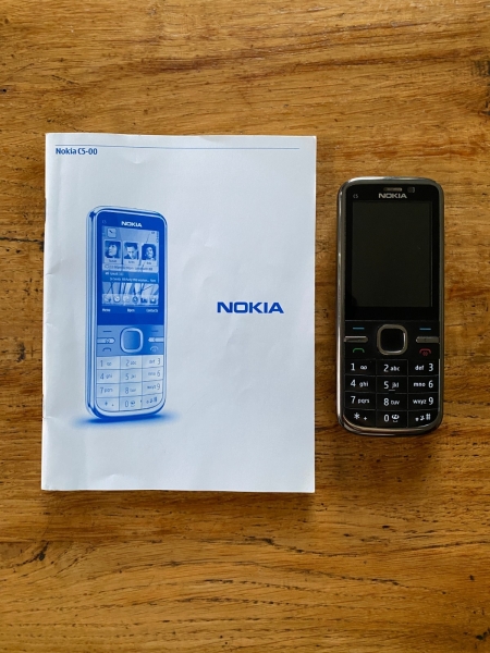 Nokia  C5 – All Black (T-Mobile) Smartphone