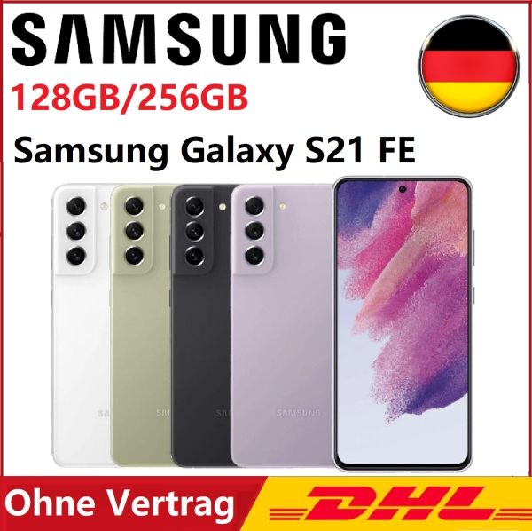 Neu Samsung Galaxy S21 FE 5G SM-G990U 128GB/256GB Smartphone Ohne Handys 6.4″