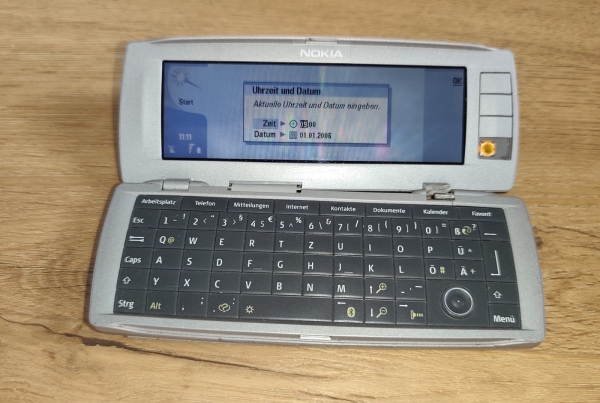 Nokia 9500 Communicator Smartphone RA-2 Ersatzteilspender, Teildefekt