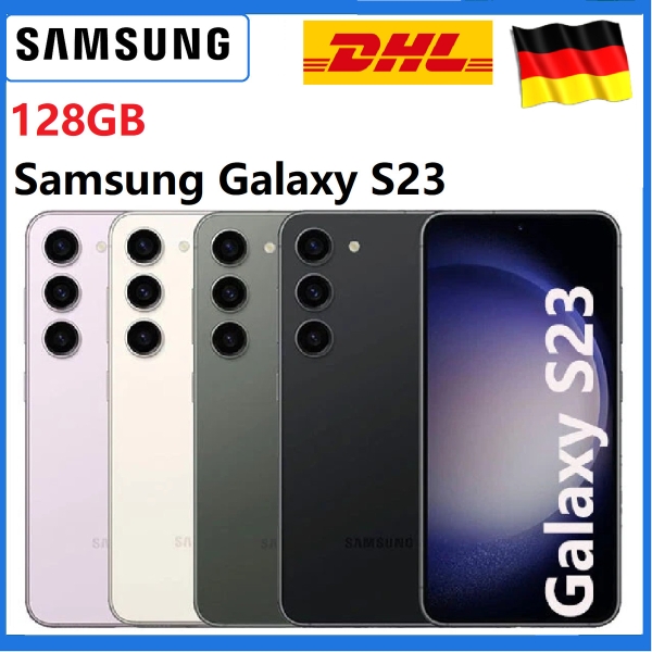 Neu SAMSUNG Galaxy S23 (5G) Smartphone 128GB 8GB RAM 6.1 Zoll Ohne Vertrag Handy