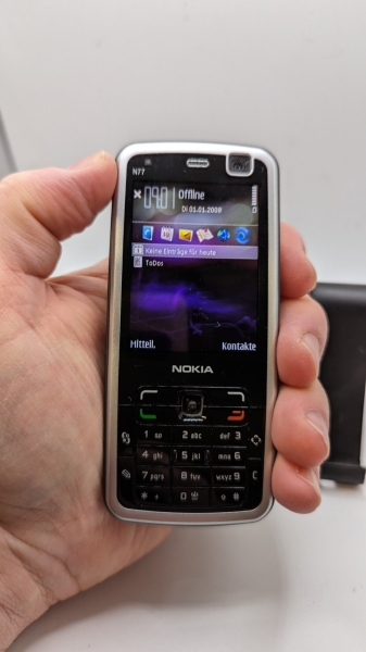 Nokia  N77 – Schwarz  Smartphone Sammler Gerät extrem selten