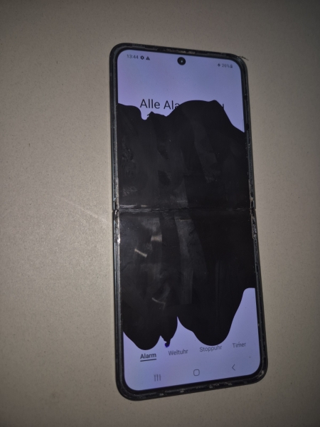 Samsung Galaxy Z Flip 3 5G Smartphone Displayschaden ungeprüft