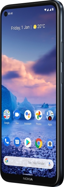 Nokia 5.4 Smartphone mit 6,39 Zoll 128 GB DualSim Blue „gut“