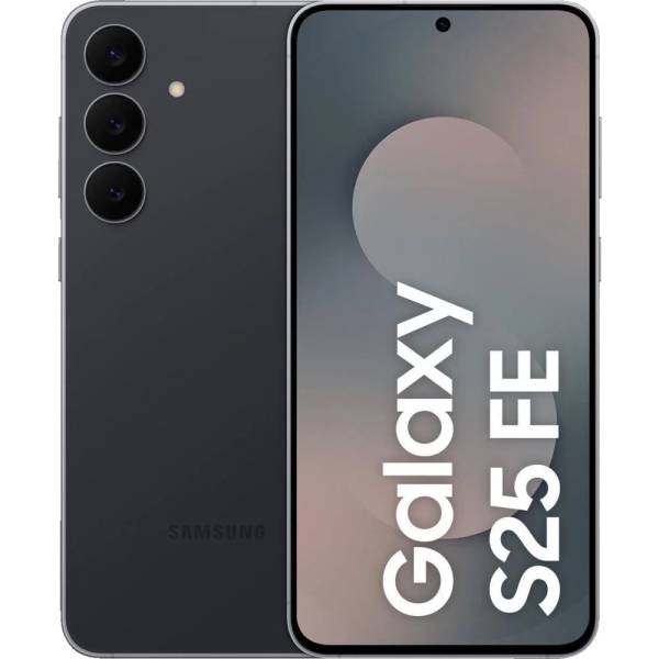 Samsung GALAXY S25 FE 128 GB Jetblack Dual SIM Smartphone Handy Mobiltelefon