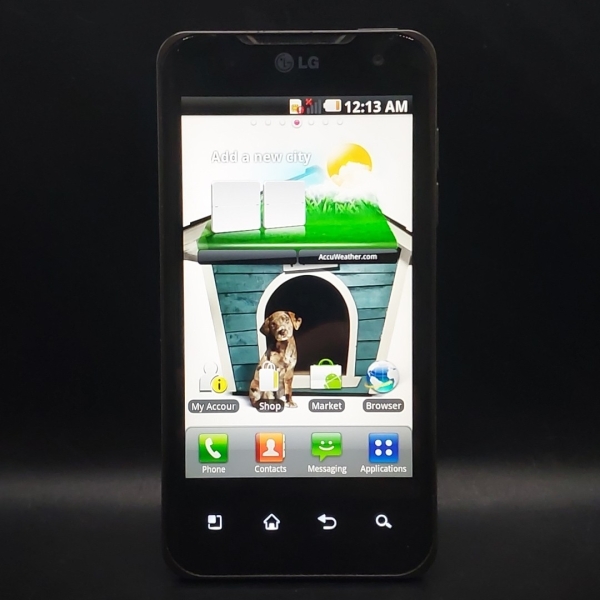 LG Optimus P990 8GB Black Smartphone – FIDO Locked Tested