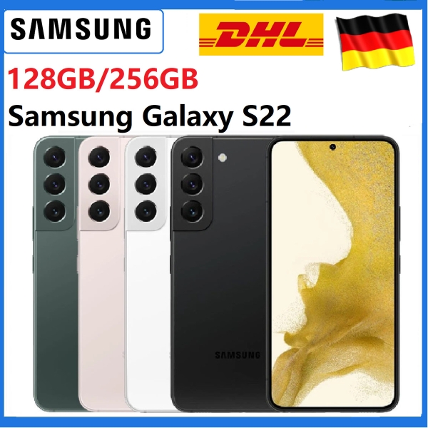 Neu Samsung Galaxy S22 (5G) Smartphone Handys 128GB/256GB Ohne Vertrag SM-S901U