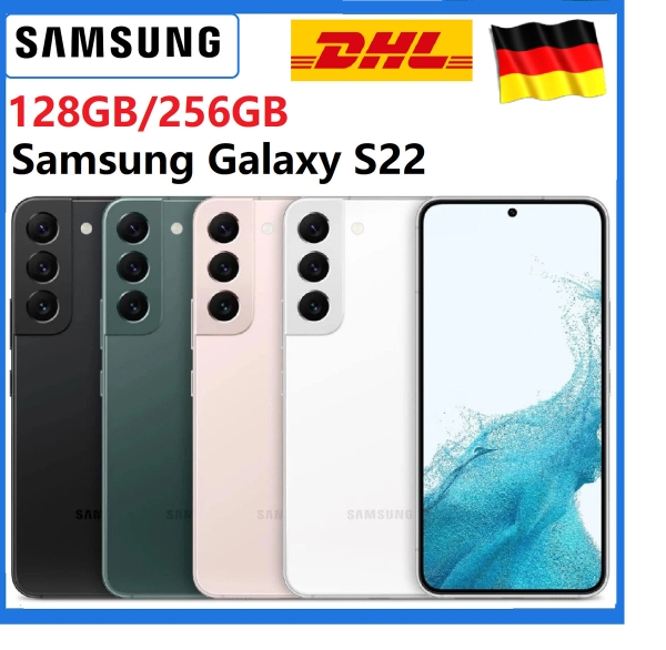 Neu Samsung Galaxy S22 (5G) 128GB/256GB 8GB RAM Smartphone Handys Ohne Vertrag