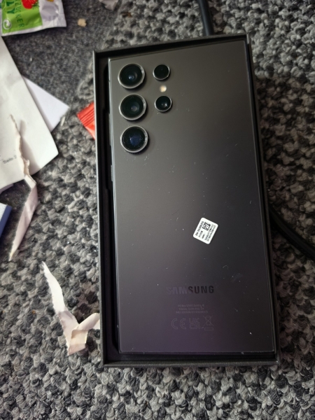 Samsung Galaxy S24 Ultra 512 GB Smartphone, Schwarz (Slate)