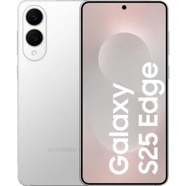 Samsung Galaxy S25 Edge 256 GB Titanium Silver Dual SIM Smartphone Handy