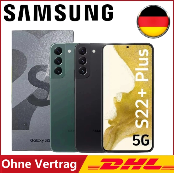 Neu Samsung Galaxy S22+ Plus 5G SM-S906U 128/256GB Ohne Vertrag Handy Smartphone
