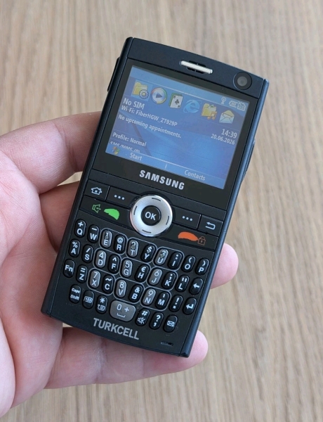 Samsung BlackJack SGH-i600 – super seltenes Smartphone schwarz (entsperrt)