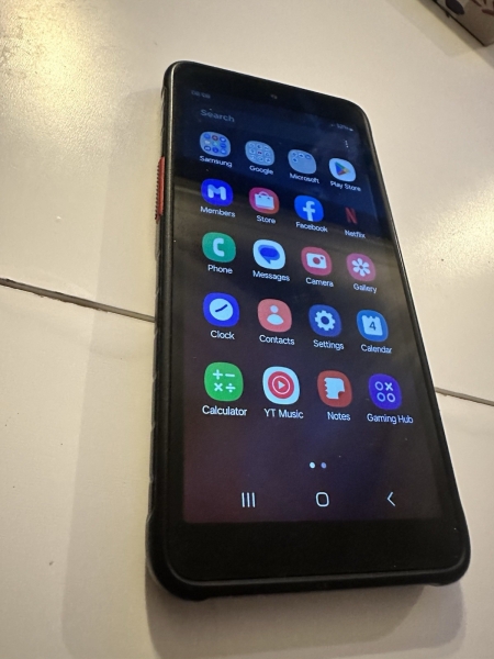 Samsung Galaxy Xcover 5 schwarz entsperrt Dual Sim 64GB robust Android Smartphone